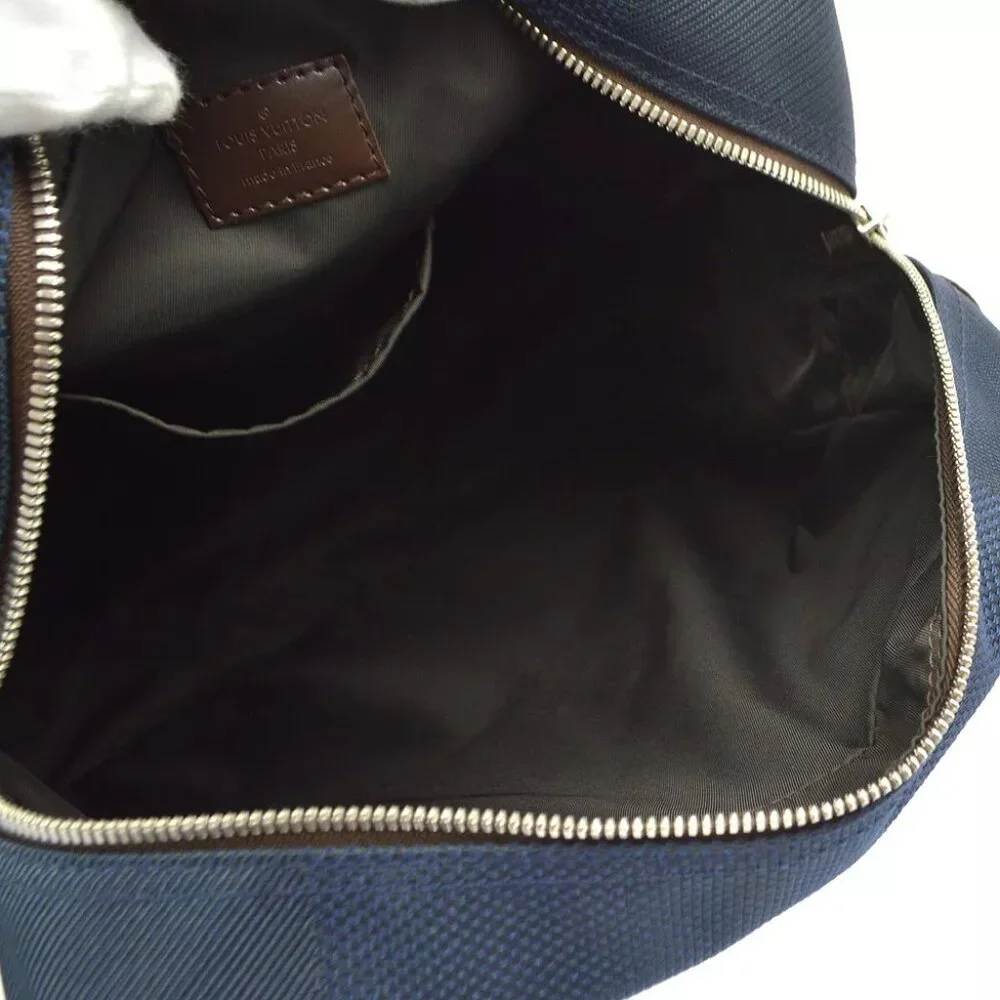 Louis Vuitton Blue Damier Pilot Shoulder Bag N41159 SP0190 183126